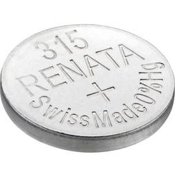 Renata 315, 1.55V 7.9x1.6 mm, Silveroxid