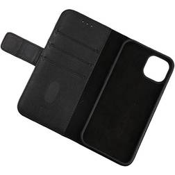 Rvelon iPhone 11 Pro Plånboksfodral Läder Svart