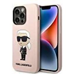 Karl Lagerfeld iPhone 14 Pro Max Silicone Handyhülle