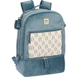 Safta Leaves Backpack - Blau