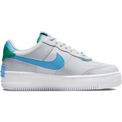 Nike Air Force 1 Shadow W - Photon Dust/Black/University Blue/Malachitev