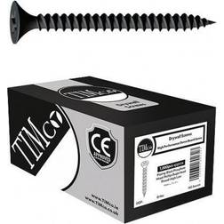 Timco 3.5 45mm Drywall Fine Thread Black Screws Qty 1000