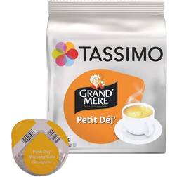 Tassimo Dosette Café Petit Déj' Grand'Mère 80 Cafés Riches et Généreux 5 Packs De 16