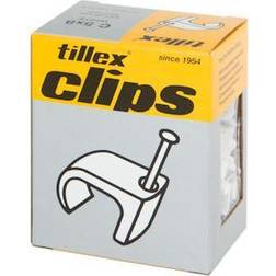 GN Belysning Kabelclips flad 3x5 1 pk. a/100 stk sort