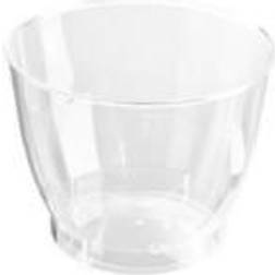Diverse Plastglas 16,5 cl klar drinks glas 20 pk x 25 stk/krt