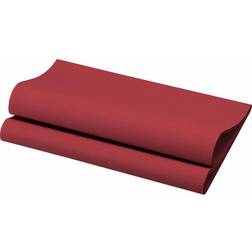 Duni Bordeaux middagsservietter Dunisoft 40x40 cm. 12 stk