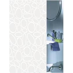 Home -Tex Badeforhæng Stone White