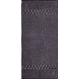 Zoffany Organic Bone Bath Towel Black (130x70cm)