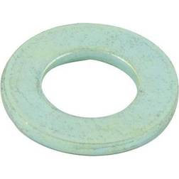 NKT Fasteners Alm. skiver M12, DIN 125, elforzinket, 100 100stk