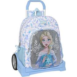 Safta School Bag Frozen Memories Blue White (33 x 42 x 14 cm)