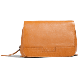 muud Hazel clutch, læder, whisky