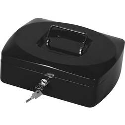 Q-CONNECT Cash Box 10 Black KF02603 KF02603