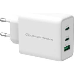 Conceptronic ALTHEA12W oplader til mobil enhed Hvid Indendørs