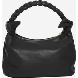 Noella Olivia Braided Handle Bag Black