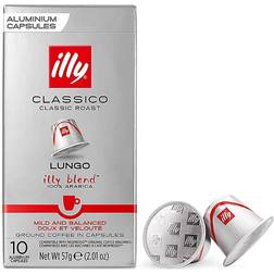 illy Classico Lungo Coffee Espresso 2oz 10pcs