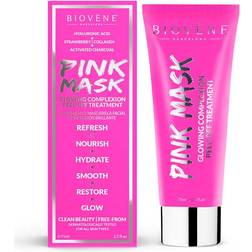 Biovène PINK MASK glowing complexion peel-off treatment