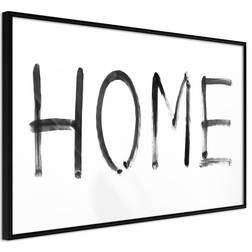 Artgeist Inramad Poster Simply Home Horizontal Tavla