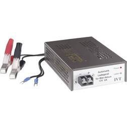 IVT Blybatteri-oplader 12 V Ladestrøm (max. 6 A