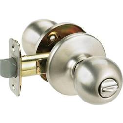 Kwikset Satin Nickel Bed/Bath Polo Privacy Door Knob