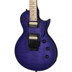 Kramer Assault Plus Reverse Headstock Transparent Purple Burst