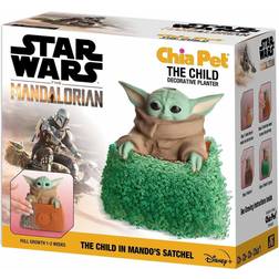 NECA The Child Grogu Mando's Satchel Chia Pet from The Mandalorian - Brown