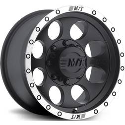 Mickey Thompson Classic Baja Lock, 17x9 Wheel with 5 on 5 Bolt Pattern Matte