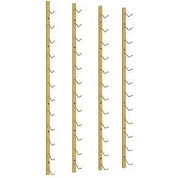 vidaXL Wall Mounted Wine Rack 2.5x116cm