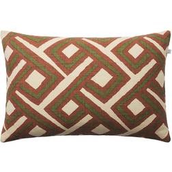 Chhatwal & Jonsson Lanka Kissenbezug Orange, Beige, Grün (60x40cm)