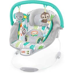 Bright Starts Jungle Vines Comfy Baby Bouncer