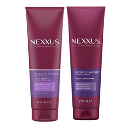 Nexxus Blonde Assure Purple Toning Shampoo Conditioner 250ml