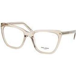 Saint Laurent SL 548 SLIM OPT 004, including lenses, BUTTERFLY Glasses, FEMALE