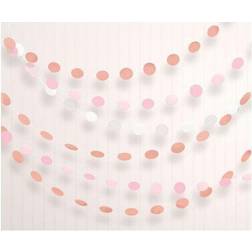 Amscan garlands pink gold/pink 210 cm 6 pieces