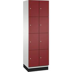 C+P Eurokraft c p 488020 Armario de compartimentos bajo llave cambio con