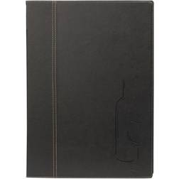 Securit Contemporary Wine List Cover Black A4