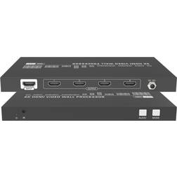 VivoLink VLVW1X4 Processore Video A Parete Nero 11 W