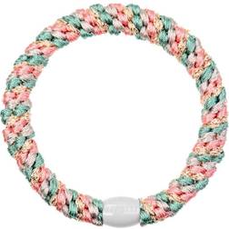 Bon Dep Kknekki hårelastik, Peppermint faded rose mix