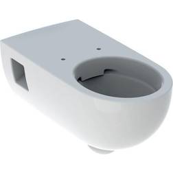 Geberit Renova Nr. 1 Comfort Tiefspül-WC, spülrandlos, 6/5 l, teilgeschlossene Form, wandhängend, 500.693