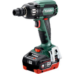 Metabo Slagnøgle 1/2" 4kt 400Nm SSW 18 LTX 400 BL 2×5,5Ah