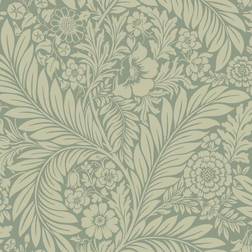 Florence Leaf Wallpaper Green Belgravia 720