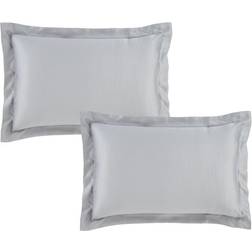 Catherine Lansfield Soft Satin Pillow Case Silver