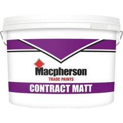 Contract Matt Plaster Facade Paint Brilliant White 10L