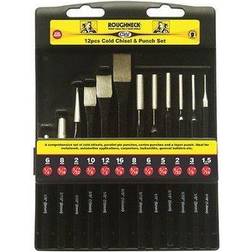 Roughneck 31-180 Punch & Set of 12 Carving Chisel