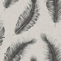 Albany Belgravia Decor Ciara Feather Gunmetal Wallpaper GB4401