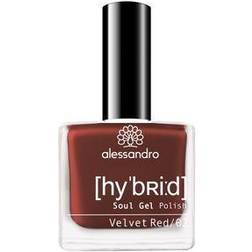 Alessandro Hybrid Soul Gel Polish #115 Velvet Red 8ml