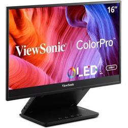 Viewsonic VP16-OLED 15.6' 1080p Portable Monitor with 2 Way Powered 40W USB-C