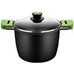 Bra Föregående hög gryta con coperchio 24 cm