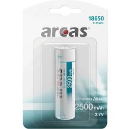 Arcas IMC18650BP1 Special-batteri 18650 Litium 3.7 V 2500 mAh