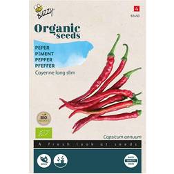 Buzzy® Organic Pepper Cayenne Seeds Long Slim