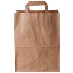 Bærepose 16 Ltr 250x150x340 mm 70 gr Brun