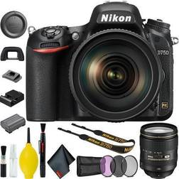 Nikon D750 DSLR Camera with 24-120mm Lens Basic Bundle